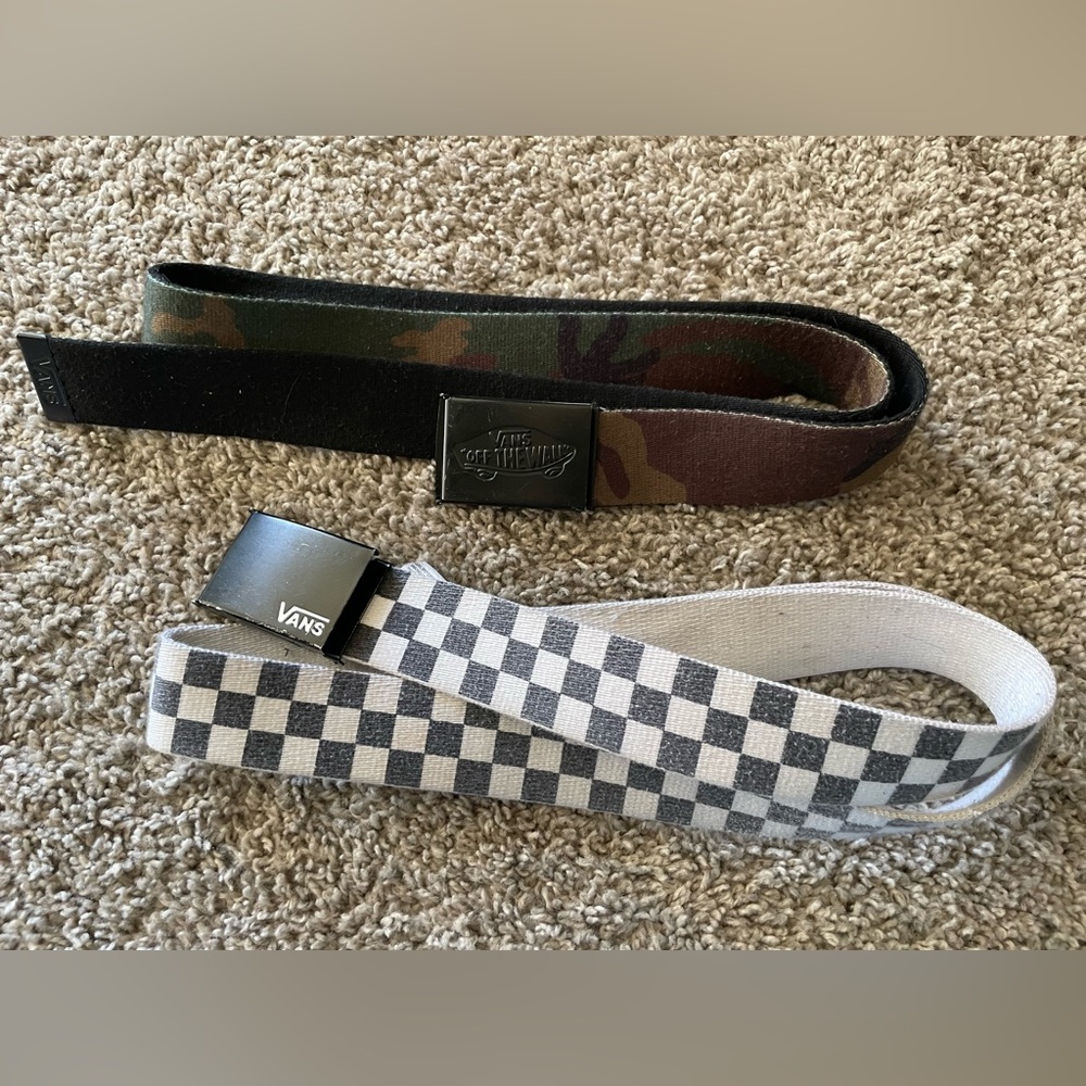 Vans one size belts